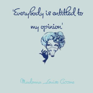 quote Madonna
